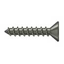 Deltana [SCWS1010U15A] Steel Wood Screw - #10 x 1&quot; - Flat Head - Phillips - Antique Nickel Finish