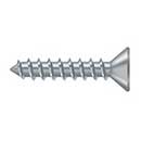 Deltana [SCWS1010U26D] Steel Wood Screw - #10 x 1" - Flat Head - Phillips - Brushed Chrome Finish