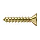 Deltana [SCWS1010U2D] Steel Wood Screw - #10 x 1" - Flat Head - Phillips - Zinc Dichromate Finish