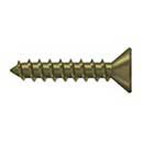 Deltana [SCWS1010U5] Steel Wood Screw - #10 x 1" - Flat Head - Phillips - Antique Brass Finish