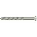 Deltana [SCWB1025U15] Solid Brass Wood Screw - #10 x 2 1/2&quot; - Flat Head - Phillips - Brushed Nickel Finish