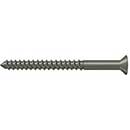 Deltana [SCWB1025U15A] Solid Brass Wood Screw - #10 x 2 1/2&quot; - Flat Head - Phillips - Antique Nickel Finish