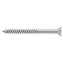 Deltana [SCWS1025U15] Steel Wood Screw - #10 x 2 1/2&quot; - Flat Head - Phillips - Brushed Nickel Finish