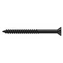 Deltana [SCWS1025U1B] Steel Wood Screw - #10 x 2 1/2&quot; - Flat Head - Phillips - Paint Black Finish