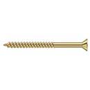 Deltana [SCWS1025U2D] Steel Wood Screw - #10 x 2 1/2&quot; - Flat Head - Phillips - Zinc Dichromate Finish