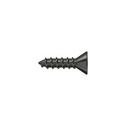 Deltana [SCWS1075U10B] Steel Wood Screw - #10 x 3/4&quot; - Flat Head - Phillips - Oil Rubbed Bronze Finish