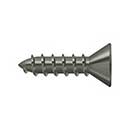 Deltana [SCWS1075U15A] Steel Wood Screw - #10 x 3/4&quot; - Flat Head - Phillips - Antique Nickel Finish