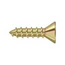 Deltana [SCWS1075U2D] Steel Wood Screw - #10 x 3/4&quot; - Flat Head - Phillips - Zinc Dichromate Finish