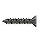 Deltana [SCWS12125U10B] Steel Wood Screw - #12 x 1 1/4&quot; - Flat Head - Phillips - Oil Rubbed Bronze Finish