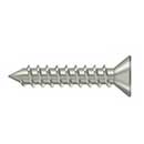 Deltana [SCWS12125U15] Steel Wood Screw - #12 x 1 1/4&quot; - Flat Head - Phillips -  Brushed Nickel Finish