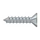 Deltana [SCWS1210U26D] Steel Wood Screw - #12 x 1" - Flat Head - Phillips - Brushed Chrome Finish