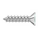 Deltana [SCWS1210USP] Steel Wood Screw - #12 x 1&quot; - Flat Head - Phillips - Prime Coat White Finish