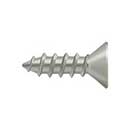 Deltana [SCWS1275U15] Steel Wood Screw - #12 x 3/4&quot; - Flat Head - Phillips - Brushed Nickel Finish