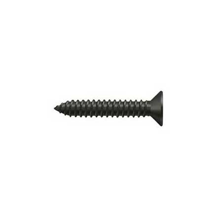 Deltana [SCWB14125U10B] Solid Brass Wood Screw - #14 x 1 1/4&quot; - Flat Head - Phillips - Oil Rubbed Bronze Finish