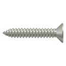 Deltana [SCWB14125U15] Solid Brass Wood Screw - #14 x 1 1/4&quot; - Flat Head - Phillips - Brushed Nickel Finish 