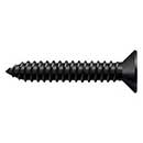 Deltana [SCWB14125U19] Solid Brass Wood Screw - #14 x 1 1/4&quot; - Flat Head - Phillips - Paint Black Finish