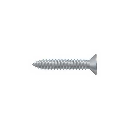 Deltana [SCWB14125U26D] Solid Brass Wood Screw - #14 x 1 1/4&quot; - Flat Head - Phillips - Brushed Chrome Finish