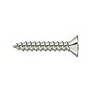 Deltana [SCWB775U14] Solid Brass Wood Screw - #7 x 3/4&quot; - Flat Head - Phillips - Polished Nickel Finish