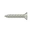 Deltana [SCWB775U15] Solid Brass Wood Screw - #7 x 3/4&quot; - Flat Head - Phillips - Brushed Nickel Finish