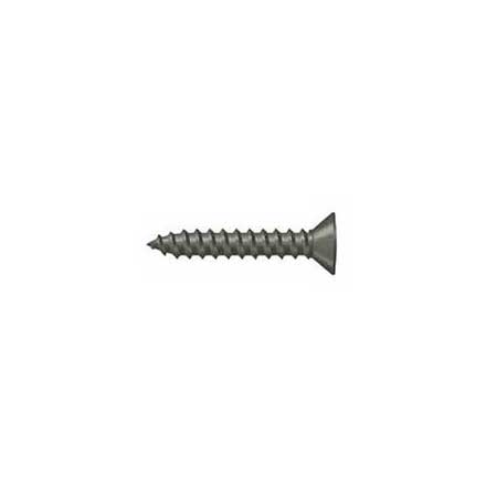 Deltana [SCWB775U15A] Solid Brass Wood Screw - #7 x 3/4&quot; - Flat Head - Phillips - Antique Nickel Finish