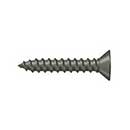 Deltana [SCWB775U15A] Solid Brass Wood Screw - #7 x 3/4" - Flat Head - Phillips - Antique Nickel Finish