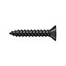 Deltana [SCWB775U19] Solid Brass Wood Screw - #7 x 3/4&quot; - Flat Head - Phillips - Paint Black Finish