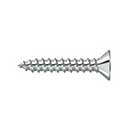 Deltana [SCWB775U26] Solid Brass Wood Screw - #7 x 3/4&quot; - Flat Head - Phillips - Polished Chrome Finish