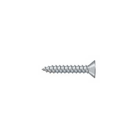 Deltana [SCWB775U26D] Solid Brass Wood Screw - #7 x 3/4&quot; - Flat Head - Phillips - Brushed Chrome Finish