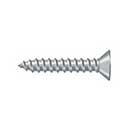 Deltana [SCWB775U26D] Solid Brass Wood Screw - #7 x 3/4" - Flat Head - Phillips - Brushed Chrome Finish