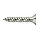 Deltana [SCWS910U14] Steel Wood Screw - #9 x 1" - Flat Head - Phillips - Polished Nickel Finish