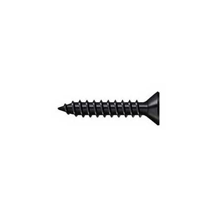 Deltana [SCWS910U1B] Steel Wood Screw - #9 x 1&quot; - Flat Head - Phillips - Paint Black Finish