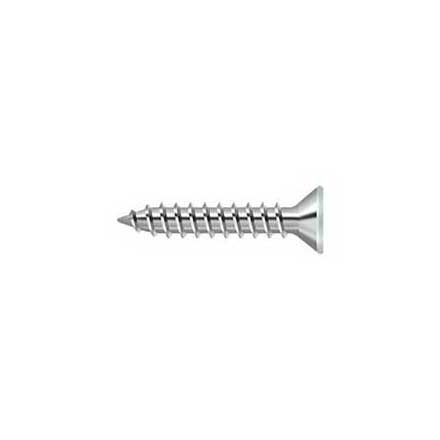 Deltana [SCWS910USPW] Steel Wood Screw - #9 x 1&quot; - Flat Head - Phillips - Prime White Finish