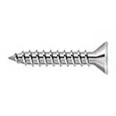 Deltana [SCWS910USPW] Steel Wood Screw - #9 x 1" - Flat Head - Phillips - Prime White Finish