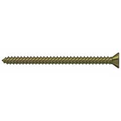Deltana [SCWS925U5] Steel Wood Screw - #9 x 2 1/2&quot; - Flat Head - Phillips - Antique Brass Finish