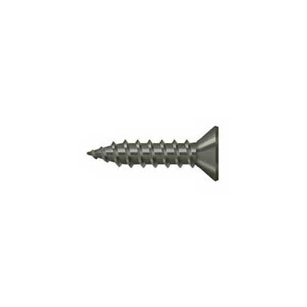 Deltana [SCWS975U15A] Steel Wood Screw - #9 x 3/4" - Flat Head - Phillips - Antique Nickel Finish