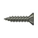 Deltana [SCWS975U15A] Steel Wood Screw - #9 x 3/4&quot; - Flat Head - Phillips - Antique Nickel Finish