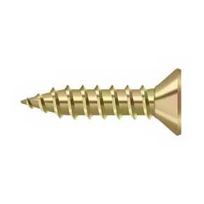Deltana [SCWS975U2D] Steel Wood Screw - #9 x 3/4" - Flat Head - Phillips - Zinc Dichromate Finish