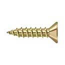 Deltana [SCWS975U2D] Steel Wood Screw - #9 x 3/4&quot; - Flat Head - Phillips - Zinc Dichromate Finish