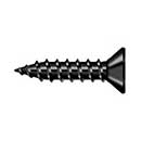 Deltana [SCWS975U1B] Steel Wood Screw - #9 x 3/4&quot; - Flat Head - Phillips - Paint Black Finish