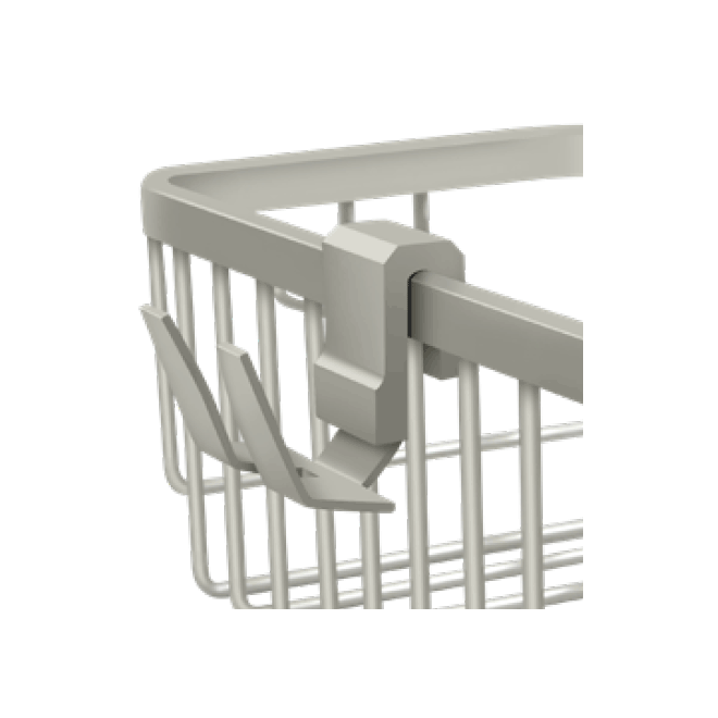 Deltana WBHOOK Bathroom Wire Basket Hook