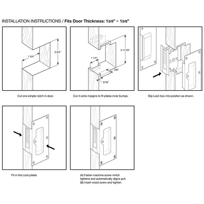 Deltana SDP60 Pocket Passage Set