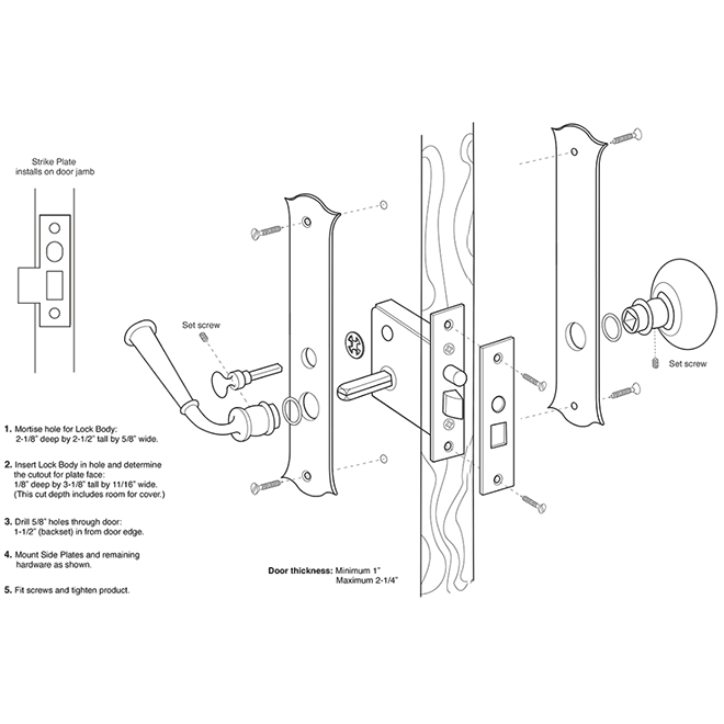 Deltana [SDL688] Storm Door Latch