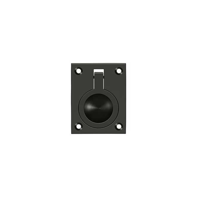 Deltana [FRP25U10B] Cabinet Flush Ring Pull