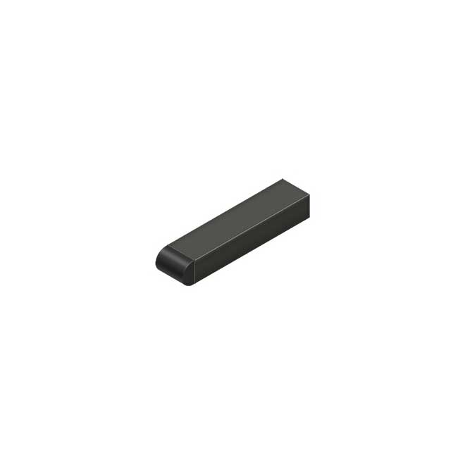 Deltana [BDSR40U10B] Door Baseboard Bumper
