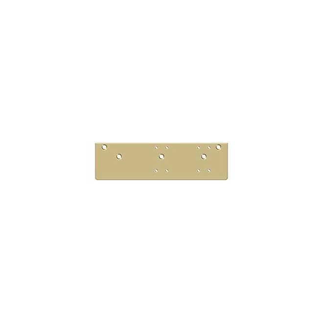 Deltana [DP4041S-GOLD] Door Closer Drop Plate