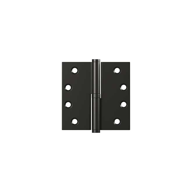 Deltana [DSBLO410BLH] Solid Brass Door Lift Off Hinge Left Hand