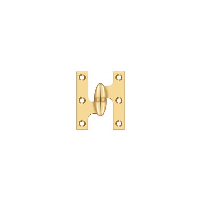 Deltana [OK2520CR003-L] Door Olive Knuckle Hinge