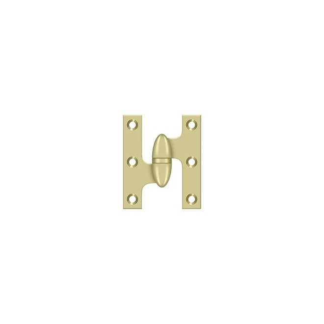 Deltana [OK2520U3UNL-L] Door Olive Knuckle Hinge