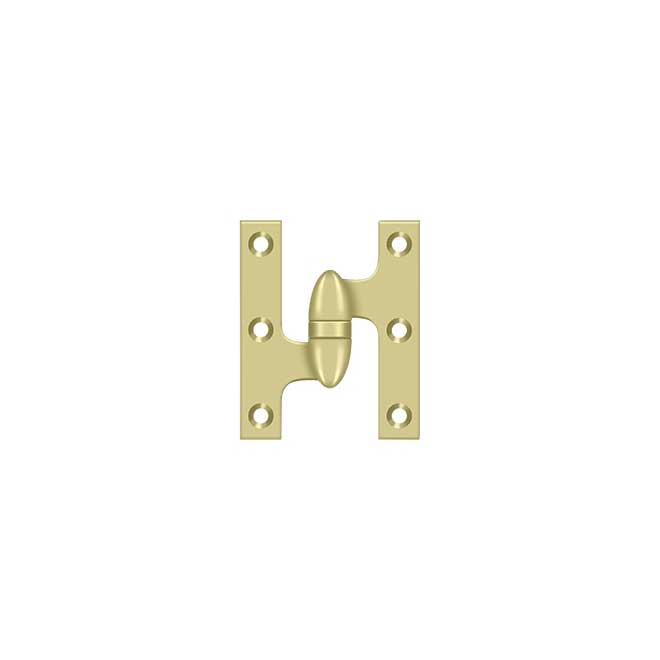 Deltana [OK3025B3UNL-L] Door Olive Knuckle Hinge