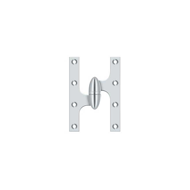 Deltana [OK6040B26-L] Door Olive Knuckle Hinge